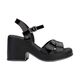 Zaxy Pop Up Plat Fem Heel (No-5) Black 183567AT44005