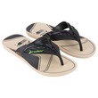Rider Way Logomania II Thong A Flip (No-11) Beige, Black & Green 212388BB08511
