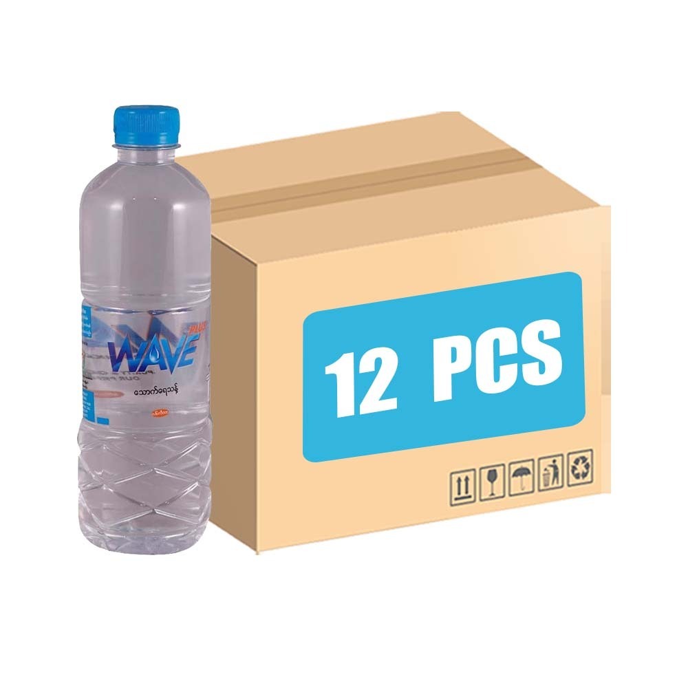 Wave Plus Purified Drinking Water 600MLx12PCS