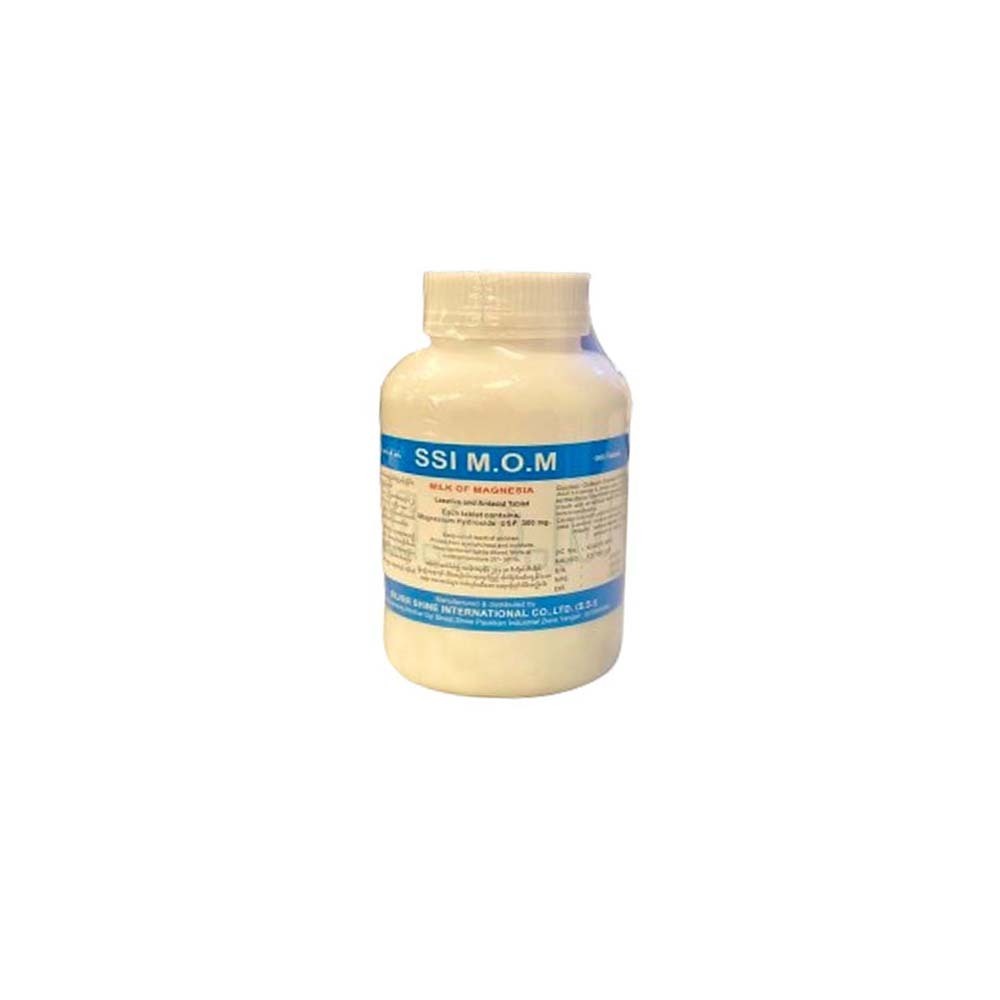 SSI MOM Magnesium Hydroxide USP 300MG (1000 PCS)