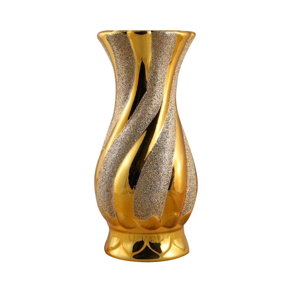 Amly Flower Vase 10IN No.013 (Gold)