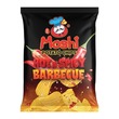 Moshi Potato Chips Hot & Spicy BBQ Flavour 50G