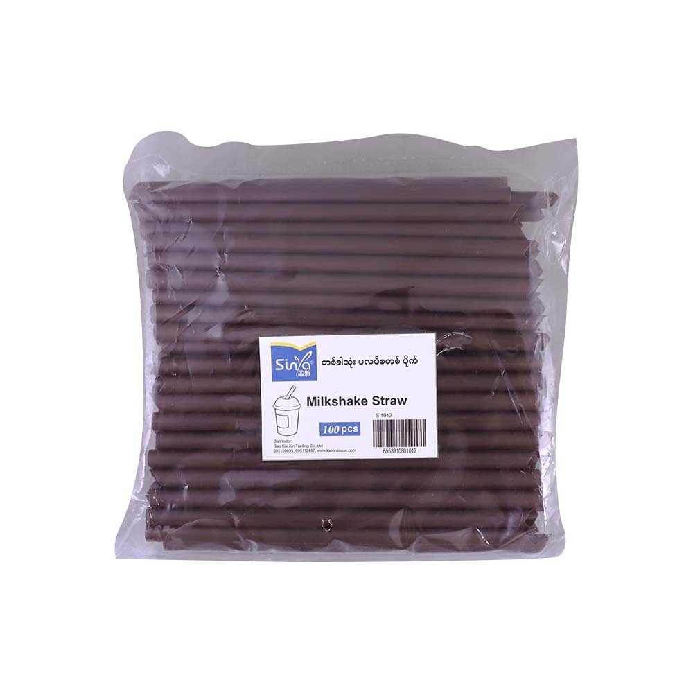 Sinya Milkshake Plastic Straw 100PCS S1012