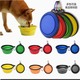 Gue Pet Travel Bowl Red