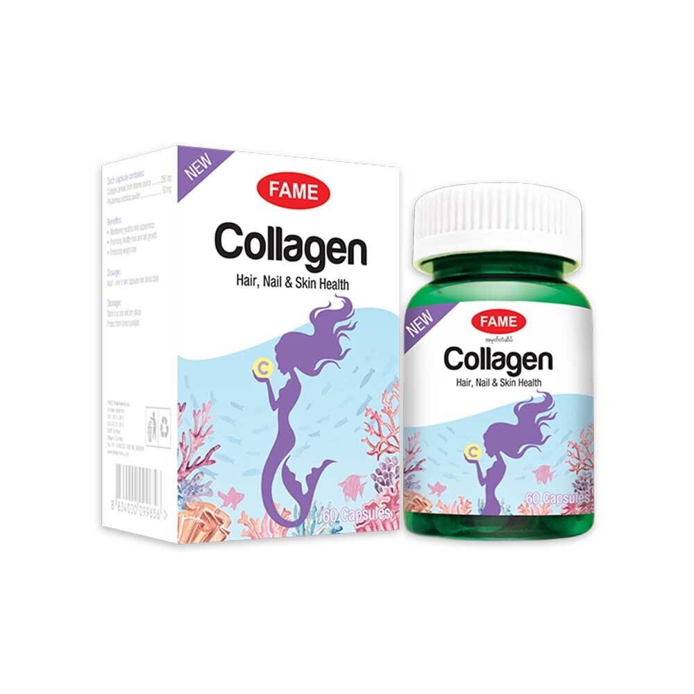 Fame Collagen Hair Nail & Skin Health 60Capsules