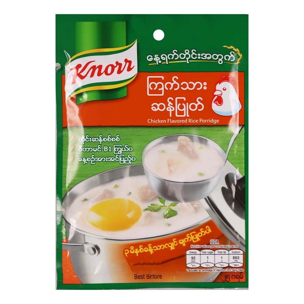 Knorr Rice Porridge Chicken 12x25G