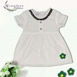 Lavender Girl Spant Dress Design 22 (White) Size-Small