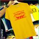 memo ygn Levi strauss & co. unisex Printing T-shirt DTF Quality sticker Printing-Yellow (Medium)