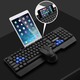 DIVPARD MK-350 Wired USB Holder Keyboard Mouse Game Set Floating Keycap ESS-0000712