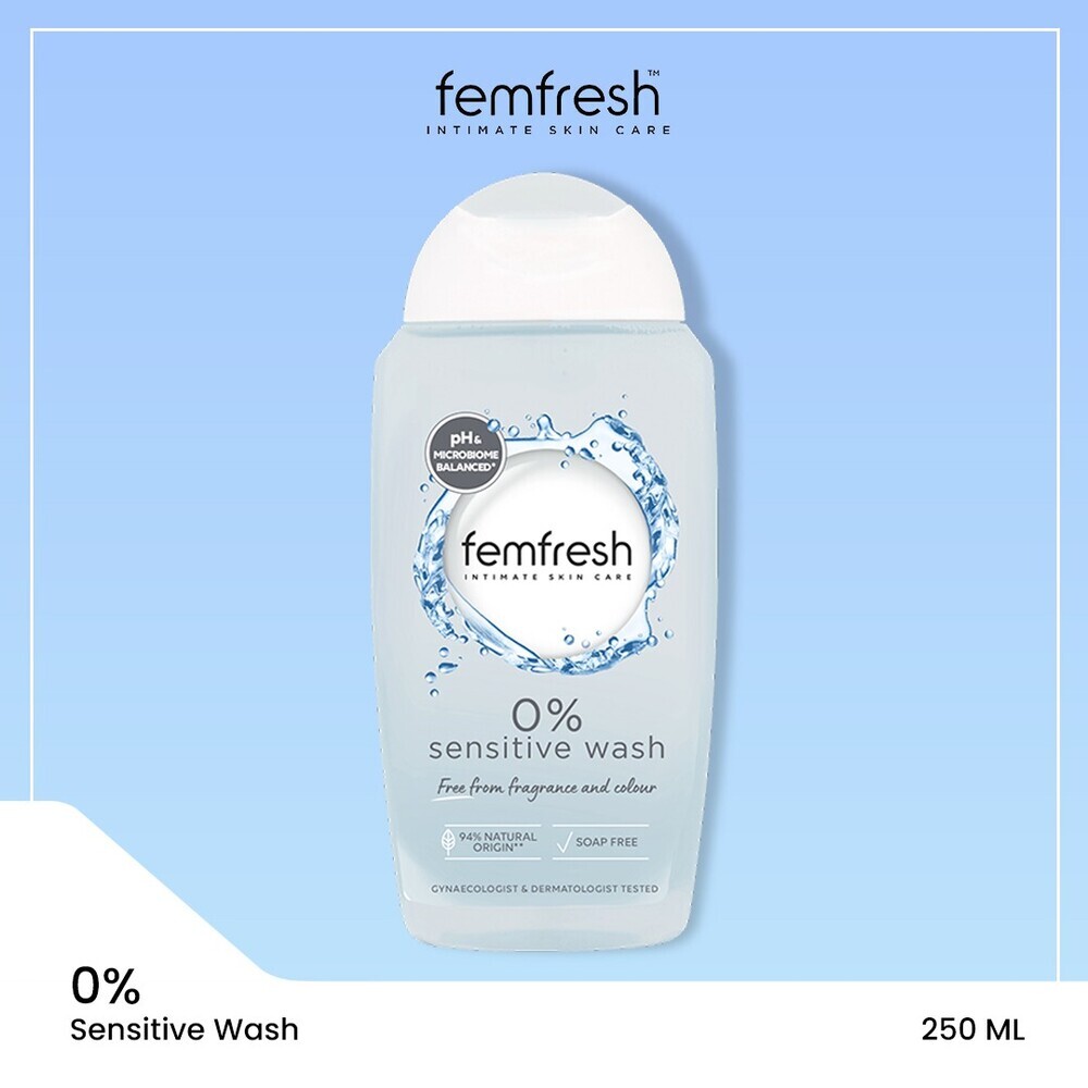 Femfresh 0% Sensitive Wash 250 ML