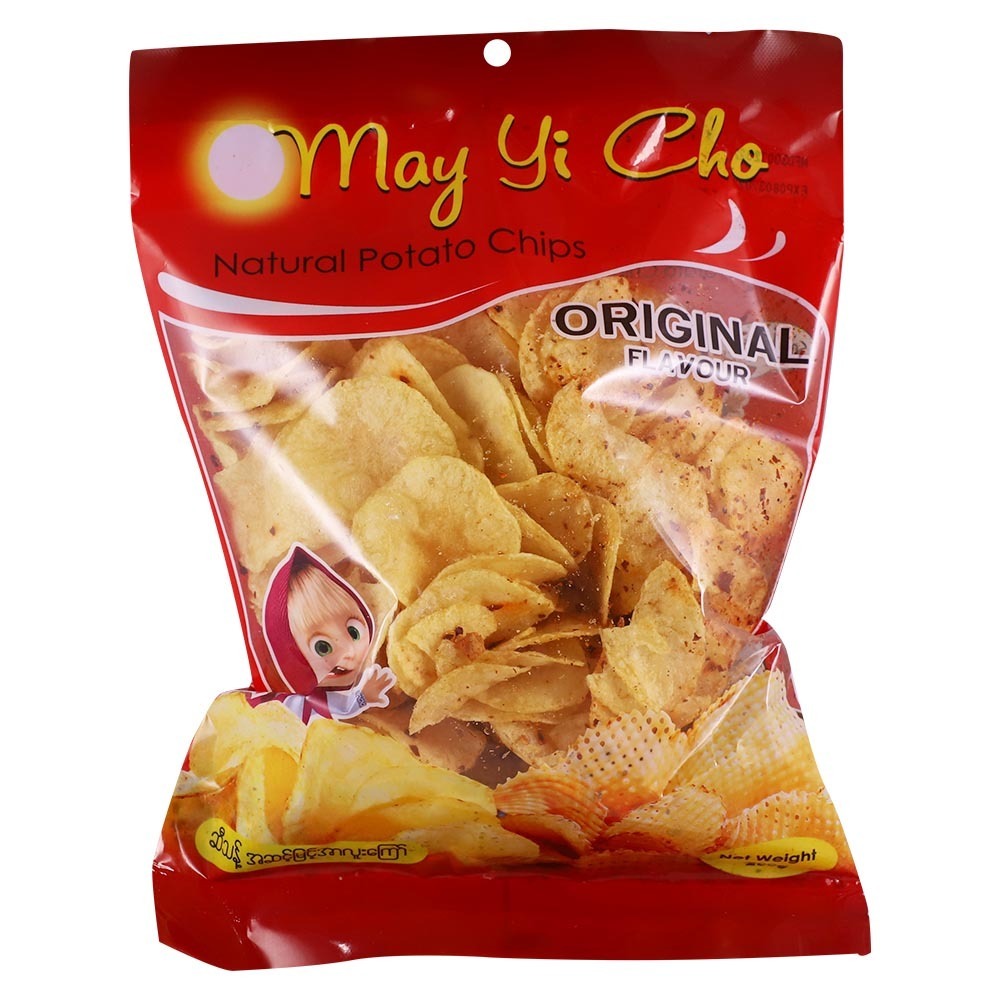 May Ye Cho Fried Potato Plain 200G (Spicy)