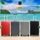 Trend Luggage Red (Aluminum & ABS) TG2228 24IN