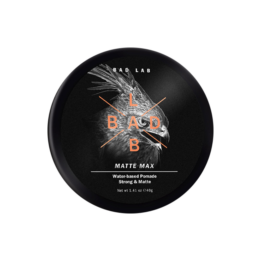 BAD LAB Matte Max 
Water-Based Pomade 
strong & matte 40g 9555723 801782