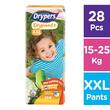 Drypers Baby Diaper Dry Pants Jumbo 28 pcs (XXL)