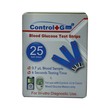 Control +G Blood Glucose Test Strip 25PCS