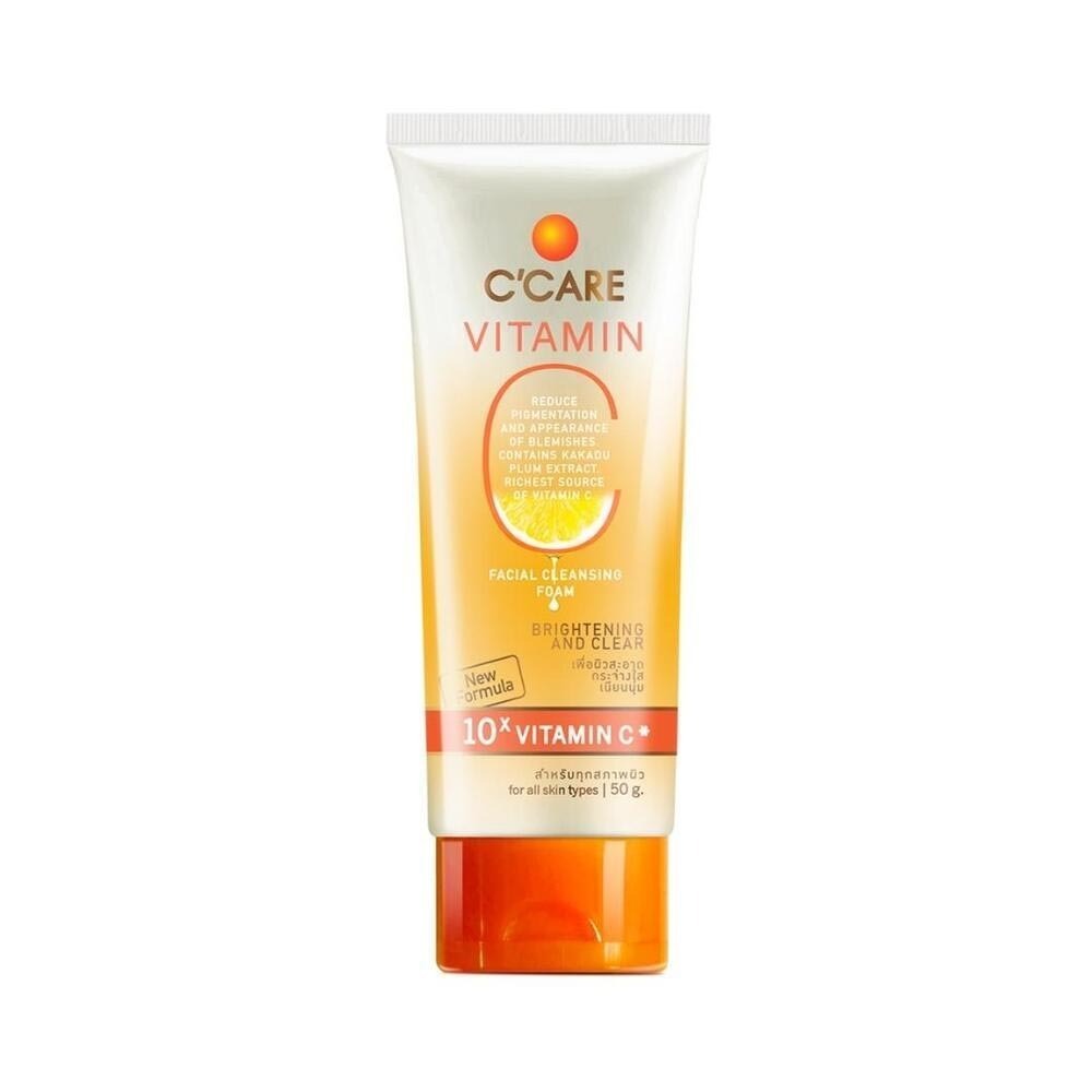 C'Care Vitamin C Facial Cleansing Foam 50G