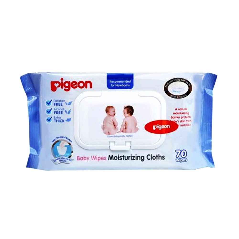 Pigeon Baby Wet Moisturizing Cloth 70PCS No.8225