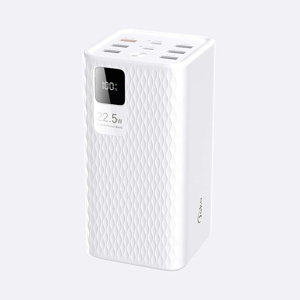 Konfulon J-13 (50000mAh Fast Charging 22.5W Power Bank) White