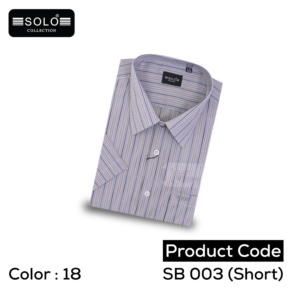 Solo Collection SB 003 (Short) Regular Shirt Large 18
