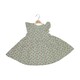 Te Te & Ta Ta Girl Short Sleeves Dress Green 3-6 Months(1Pcs) KDRS-S101