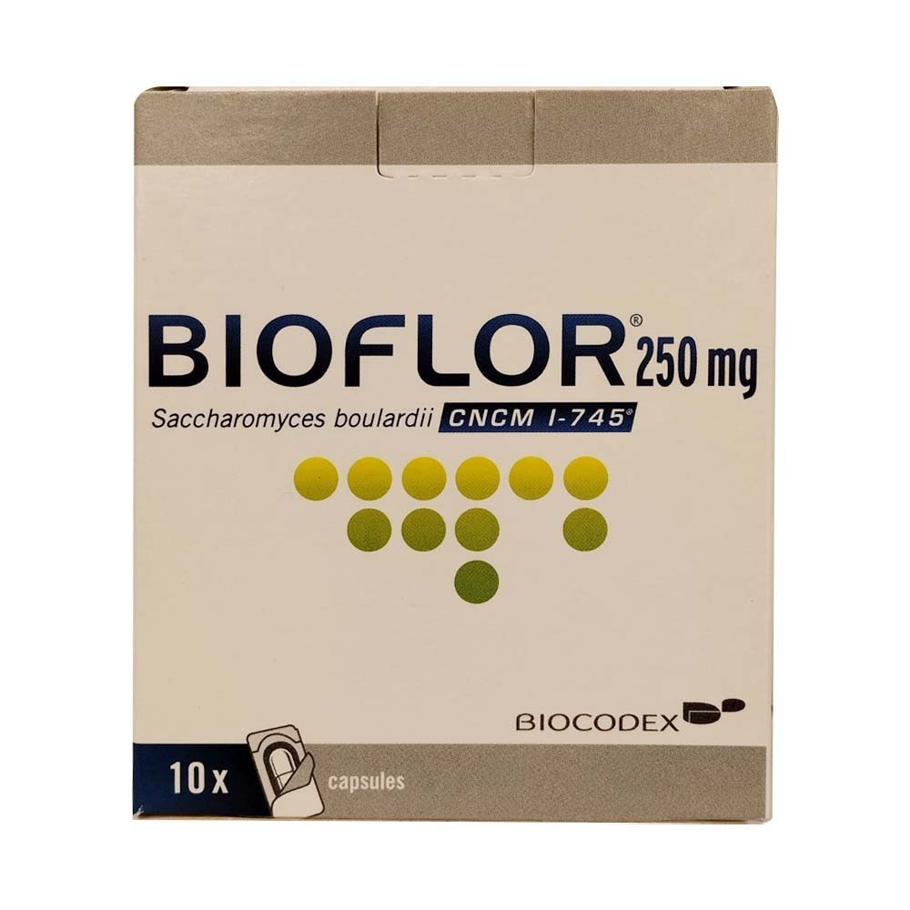 Bioflor Saccharomyces Boulardii 250MG 5PCS 1X2