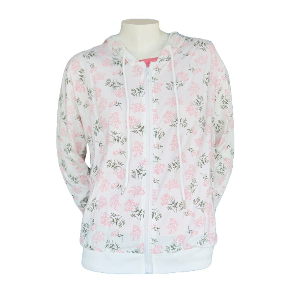 Cottonfield Women Hoodie with zip C99 (222141001) (Small)