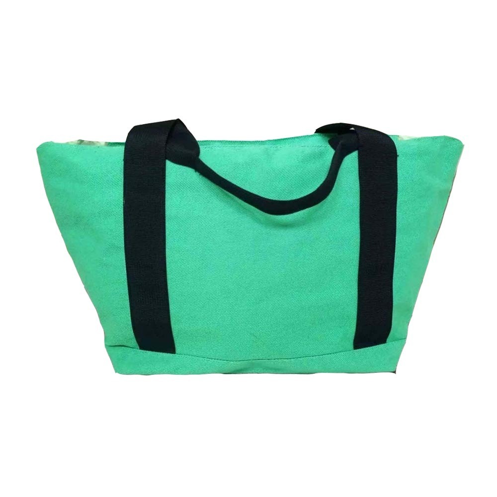 Confidenz Greenish Blue Stylish Tote Bag 11