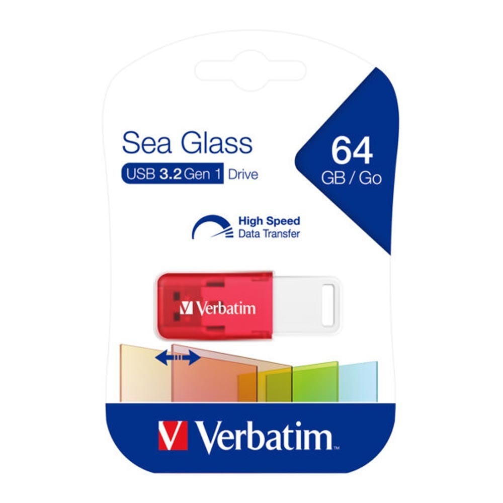 Verbatim Sea Glass Red (64GB) Red