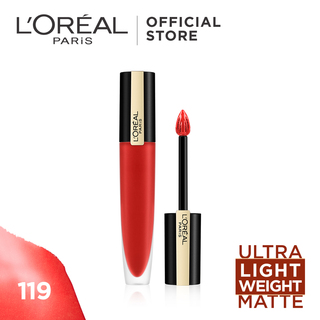 Loreal Rouge Signature Matte Ink Liquid Lipstick 116 I Explore 7ML