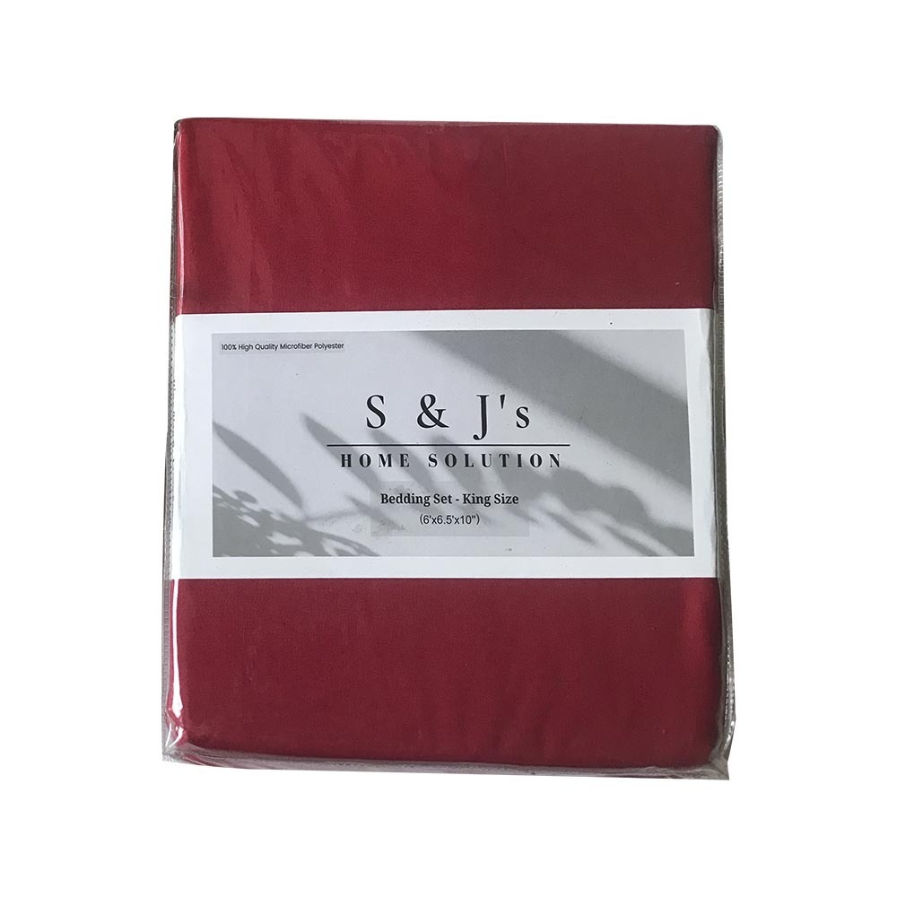 S&J Double Bed Sheet Apple SJ-01-32