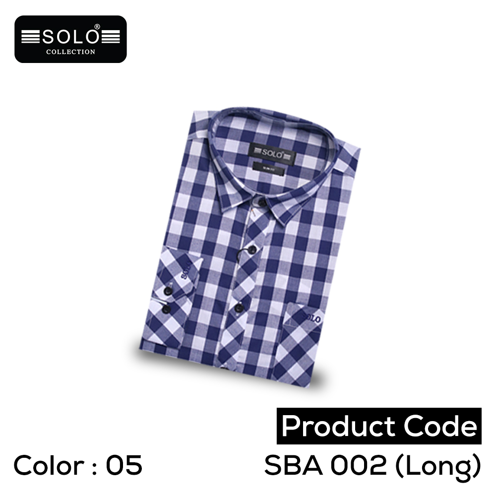Solo Collection SBA 002 (Long) Slim Fit Shirt Medium 05