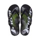 Rider R1 Graphics II Ad Flip (No-8) Black & Green 283562AR70208