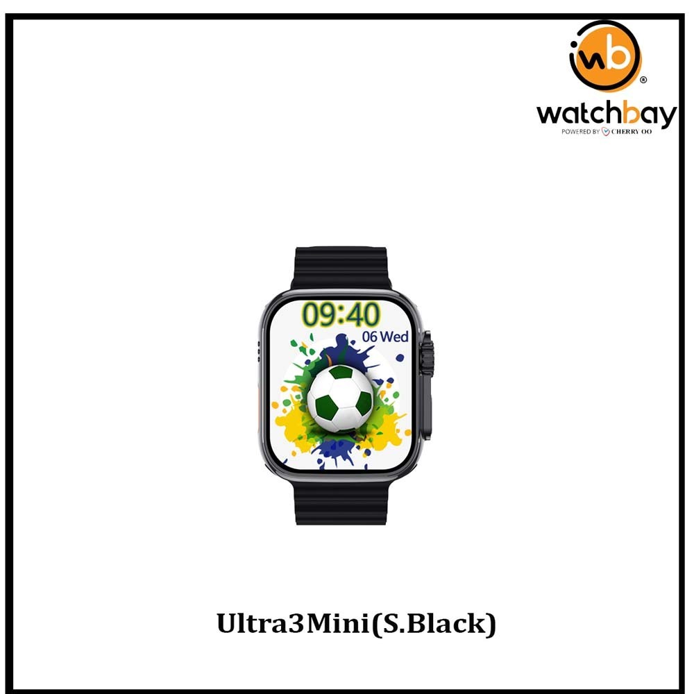 Microwear Women Watch Ultra3Mini(S.Black) Cherry Oo
