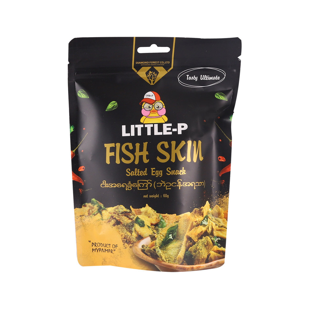 Little-P Salted Egg Fish Skin 60G