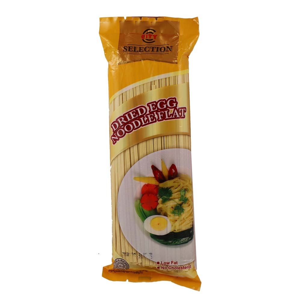 City Selection Dried Egg Noodle Flat 300G