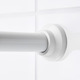 Ikea Botaren Shower Curtain Rod, White, 120-200 CM 703.149.74