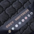 Candy Mattress Single 3.5FTx6.5FTx9IN Black