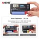 ANENG PRO Digital Lithium Battery Capacity Tester ELE0000807