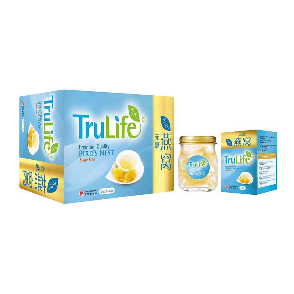 Trulife Bird`S Nest Sugar Free 6X70G