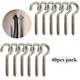 Jaramy Heavy Duty Screw Hook Ceiling Hook  40PCS Pack