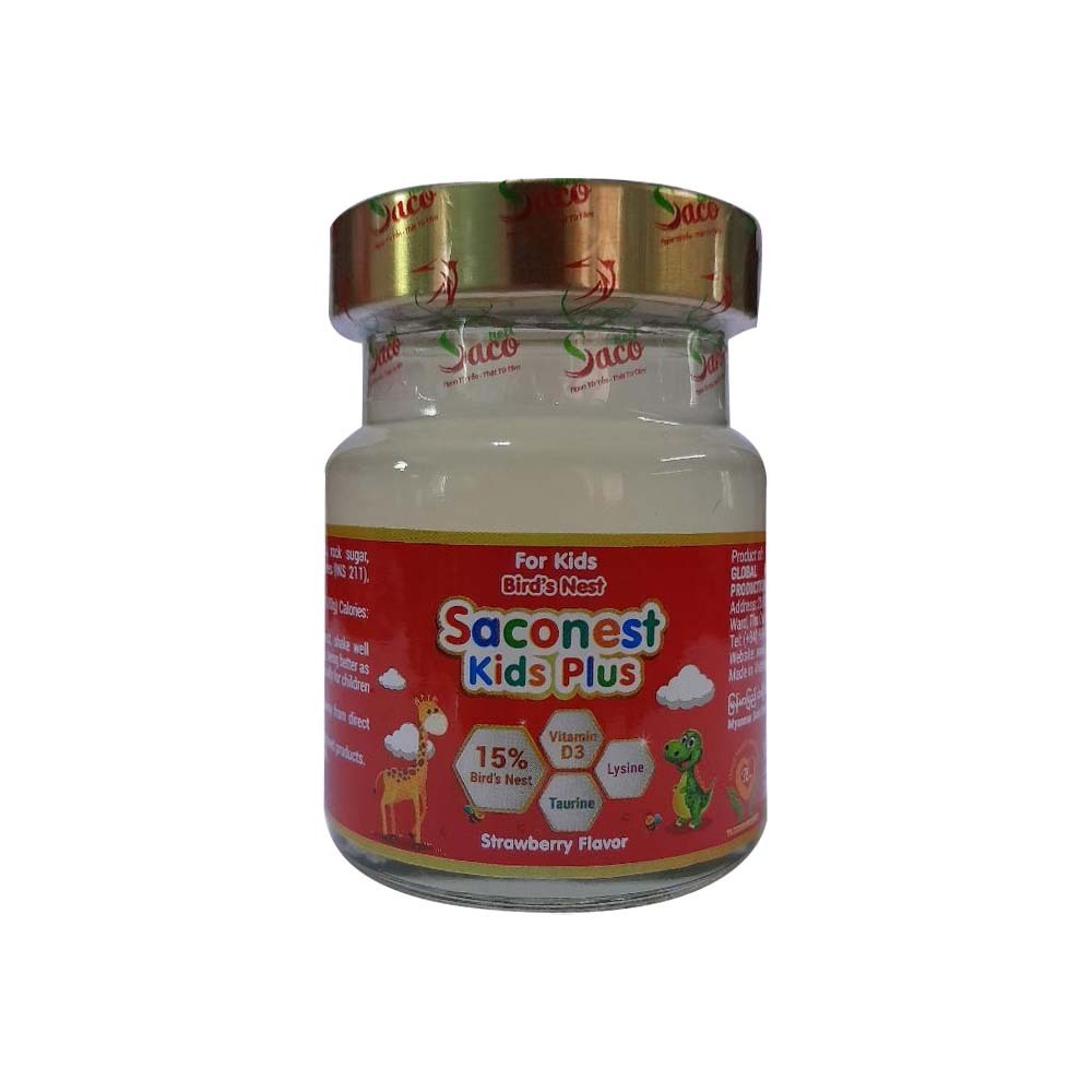 Saconest Bird's Nest Kids Plus Strawberry Flavour 70ML