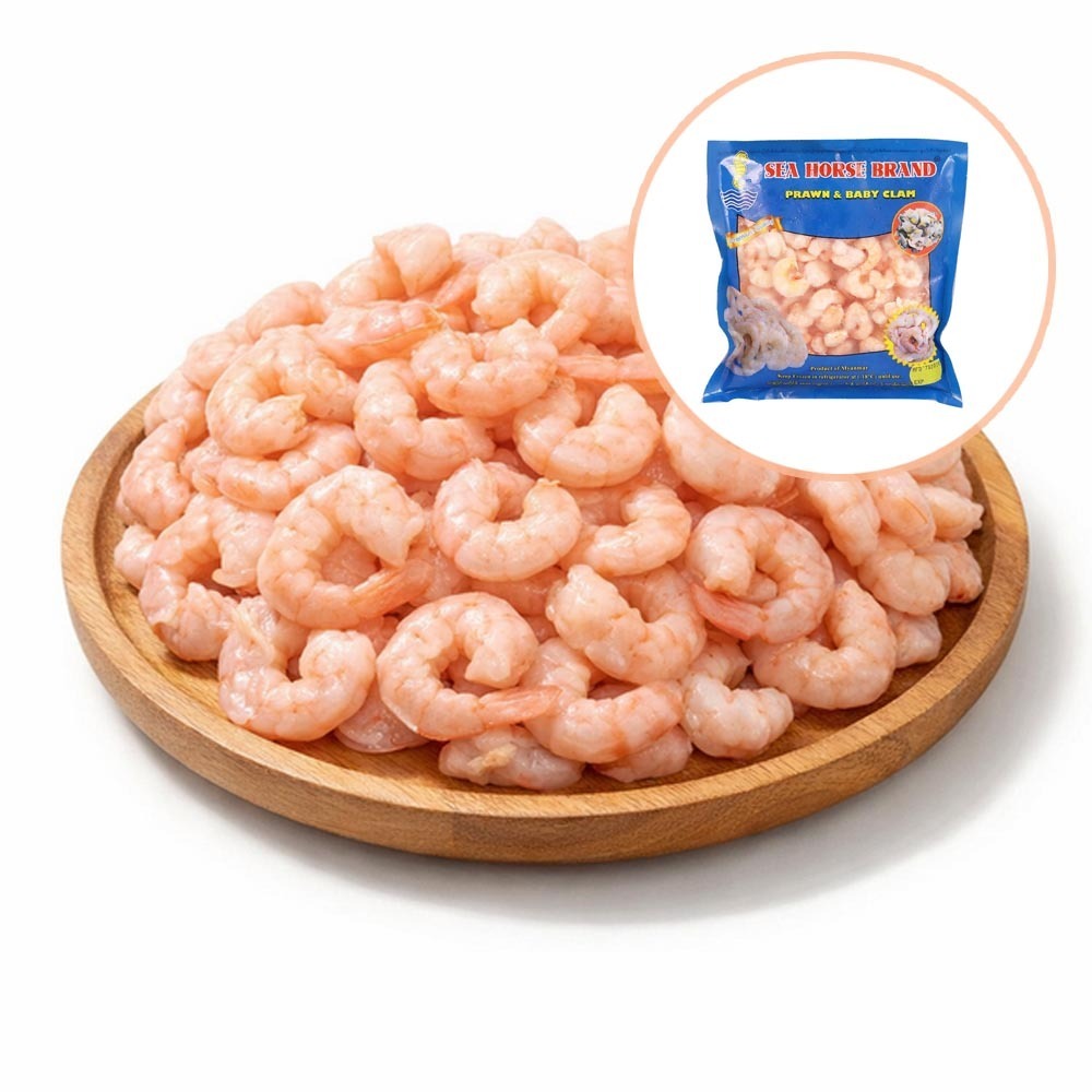 Sea Horse Cooked Pink Peeled Deveined Prawn 250G