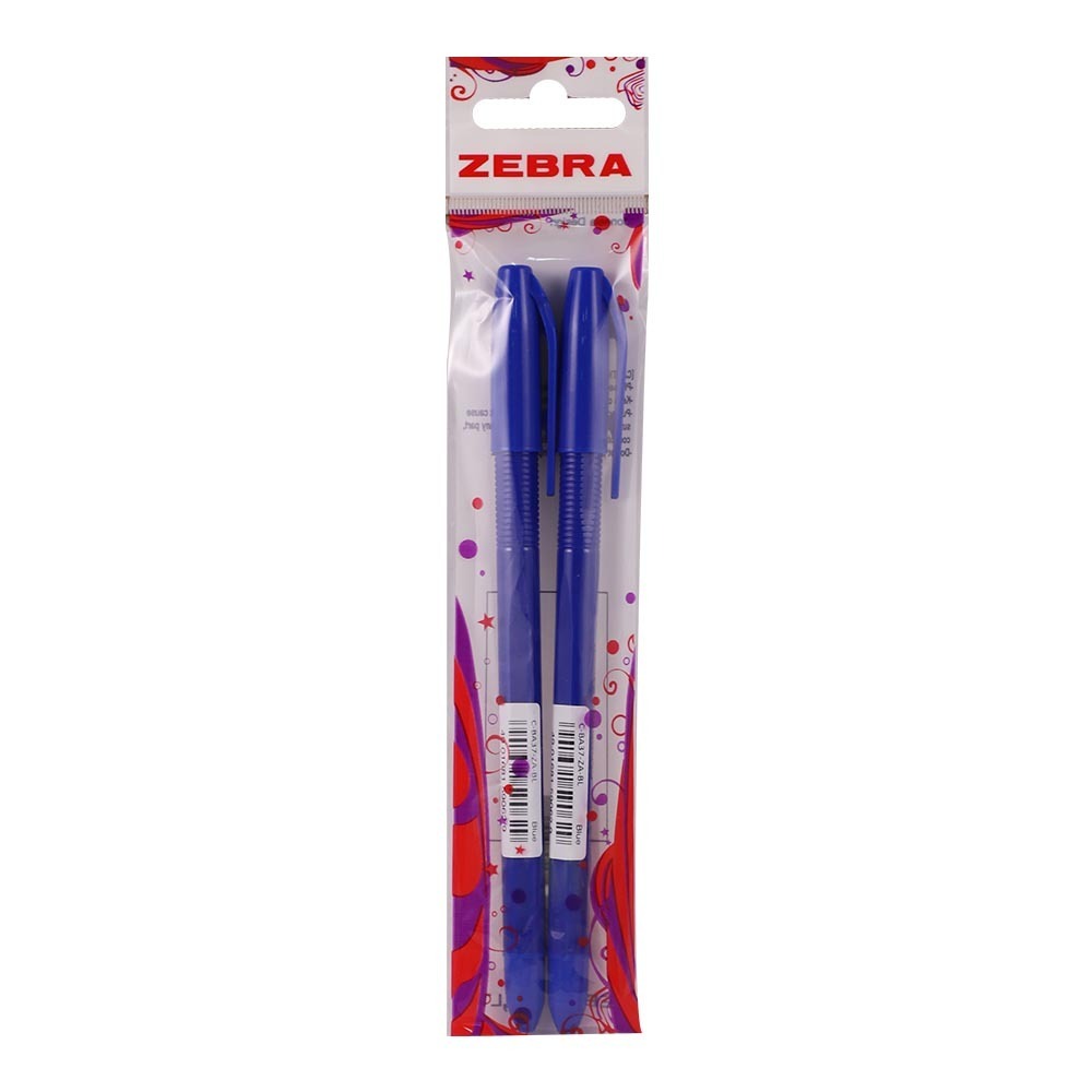 Zebra Ball Pen 0.7 Fine 2 Blue