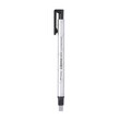 Tombow Mono Zero Eraser Pen Flat (2.5 x 5mm) Silver