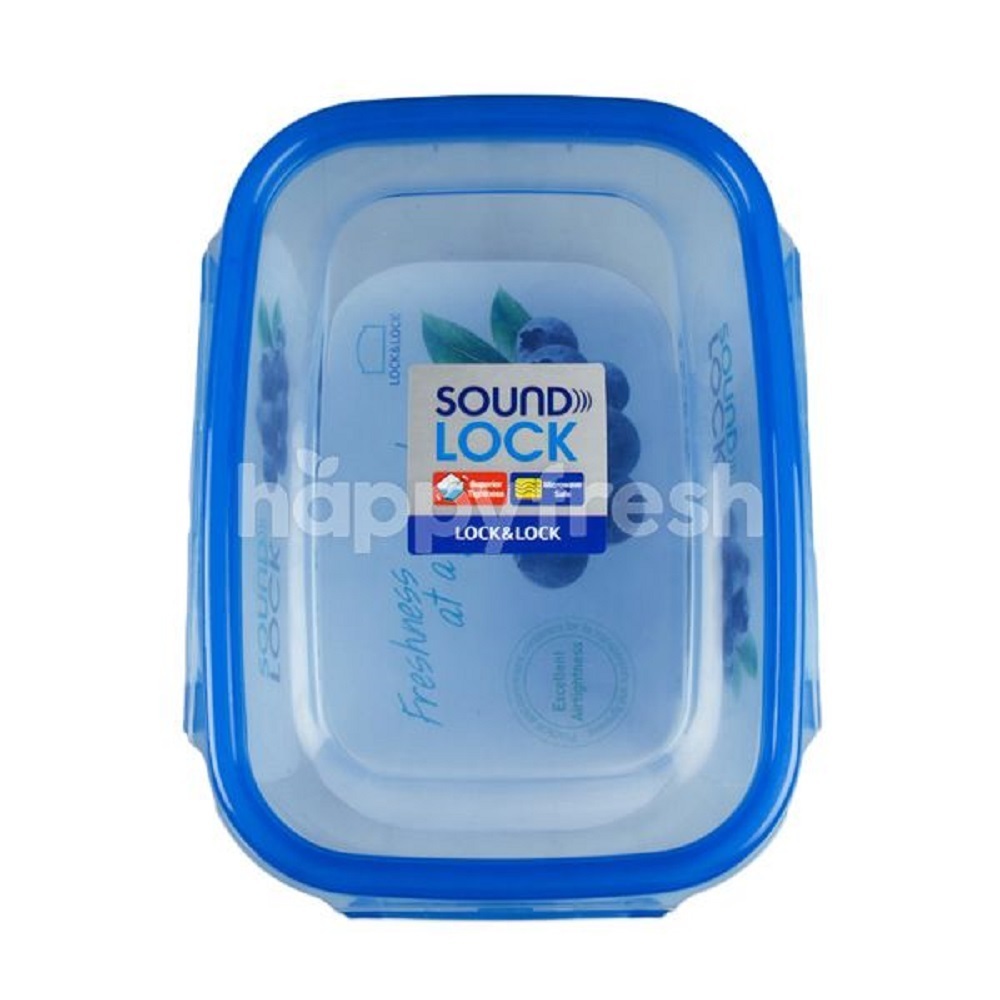 LEP551 Lock & Lock Soundlock Container Rectangular 1.1LTR