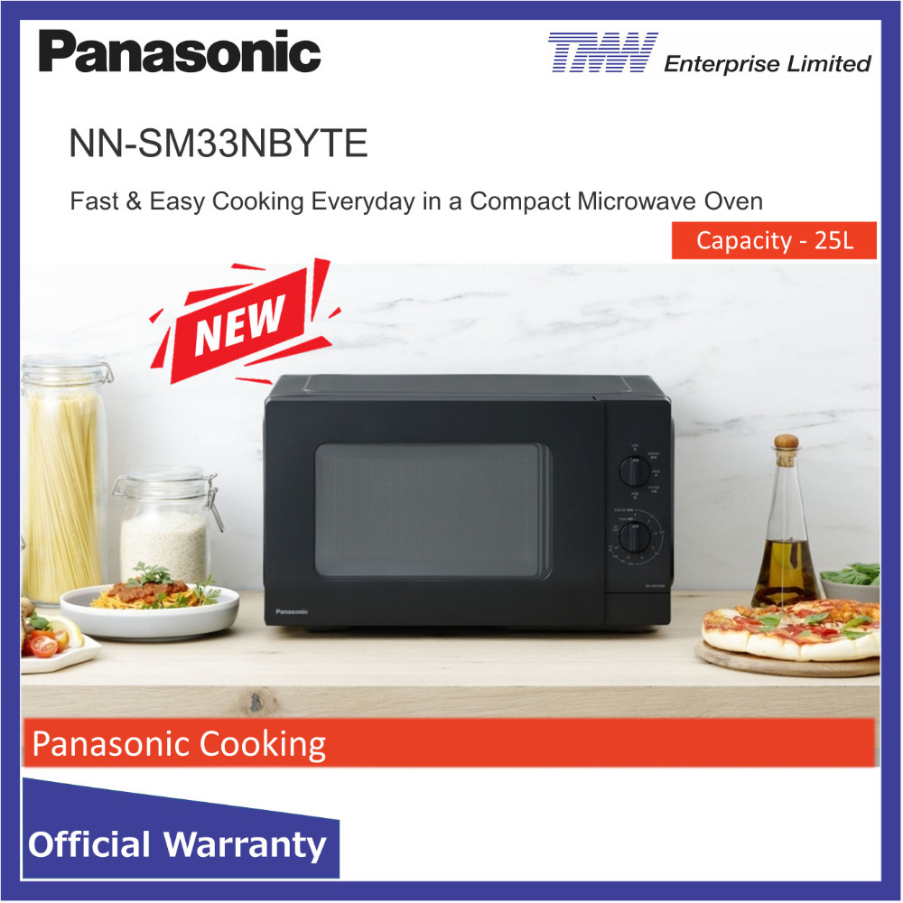 Panasonic Microwave Black NN-SM33NBYTE