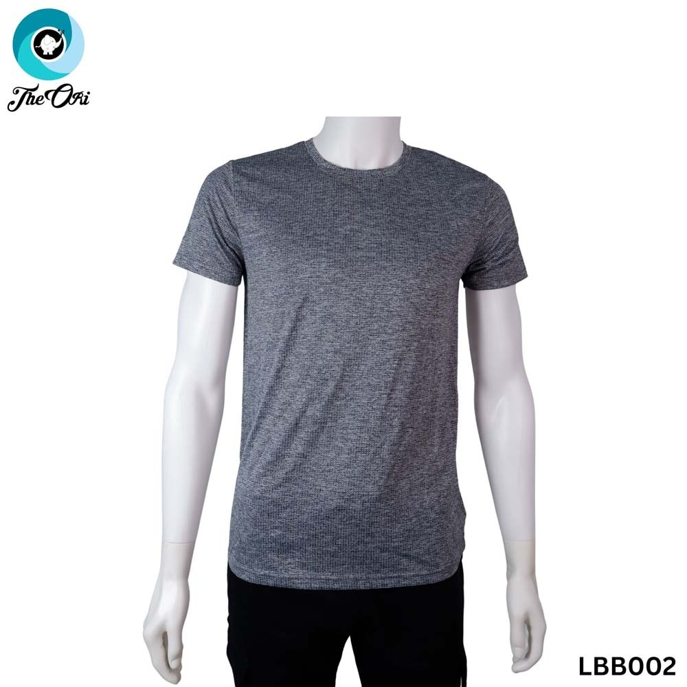 The Ori Men Sport Shirt Dark Gray LBB002 (Small)