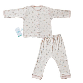 TC1033T Tiny Cozy Baby Comfy Set Pink Anpanman