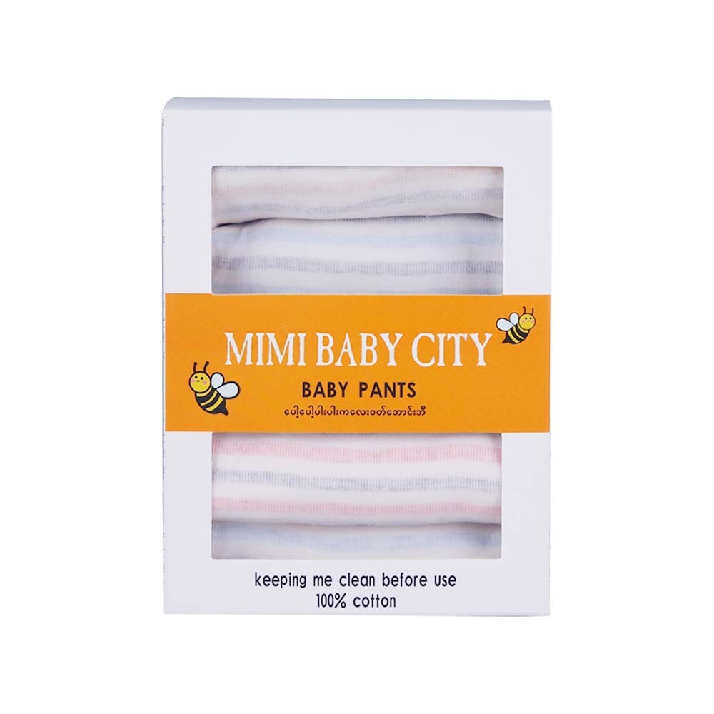 Mi Mi Baby Pant 100% Cotton(Large) 5PCS