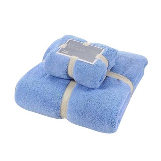 2 in 1 Towel Set Purple
